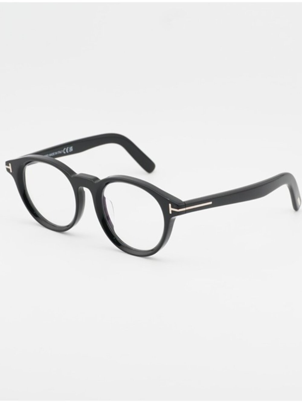 Tom Ford FT5931-D-B 001 Eyeglasses Black 49mm Round Frame